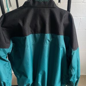 Columbia Black and Teal Ski Jacket